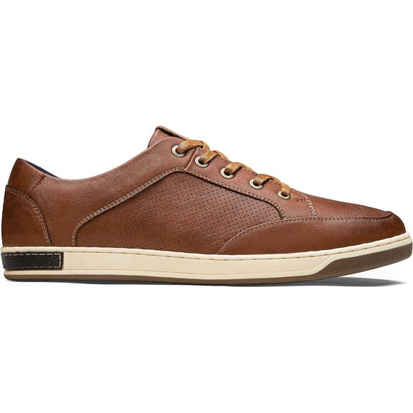 JOUSEN Men's A81q07ca-brown Fashion Classic Retro Synthetic Casual Shoes Sneaker - Picture 5 of 7